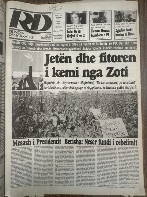 Rilindja Demokratike 1997-06-28